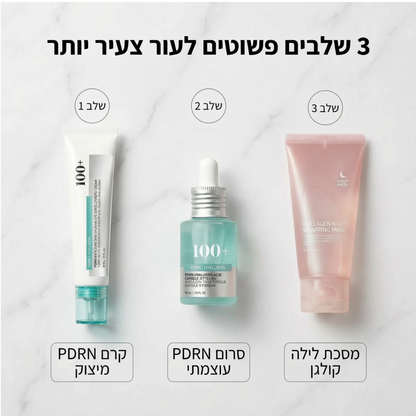 ערכת PDRN הקוריאנית | SkinFlash™