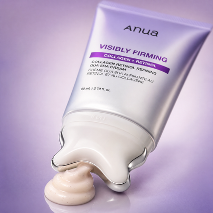 קרם גואה שא Anua | קולגן + רטינול למיצוק פנים גלוי
